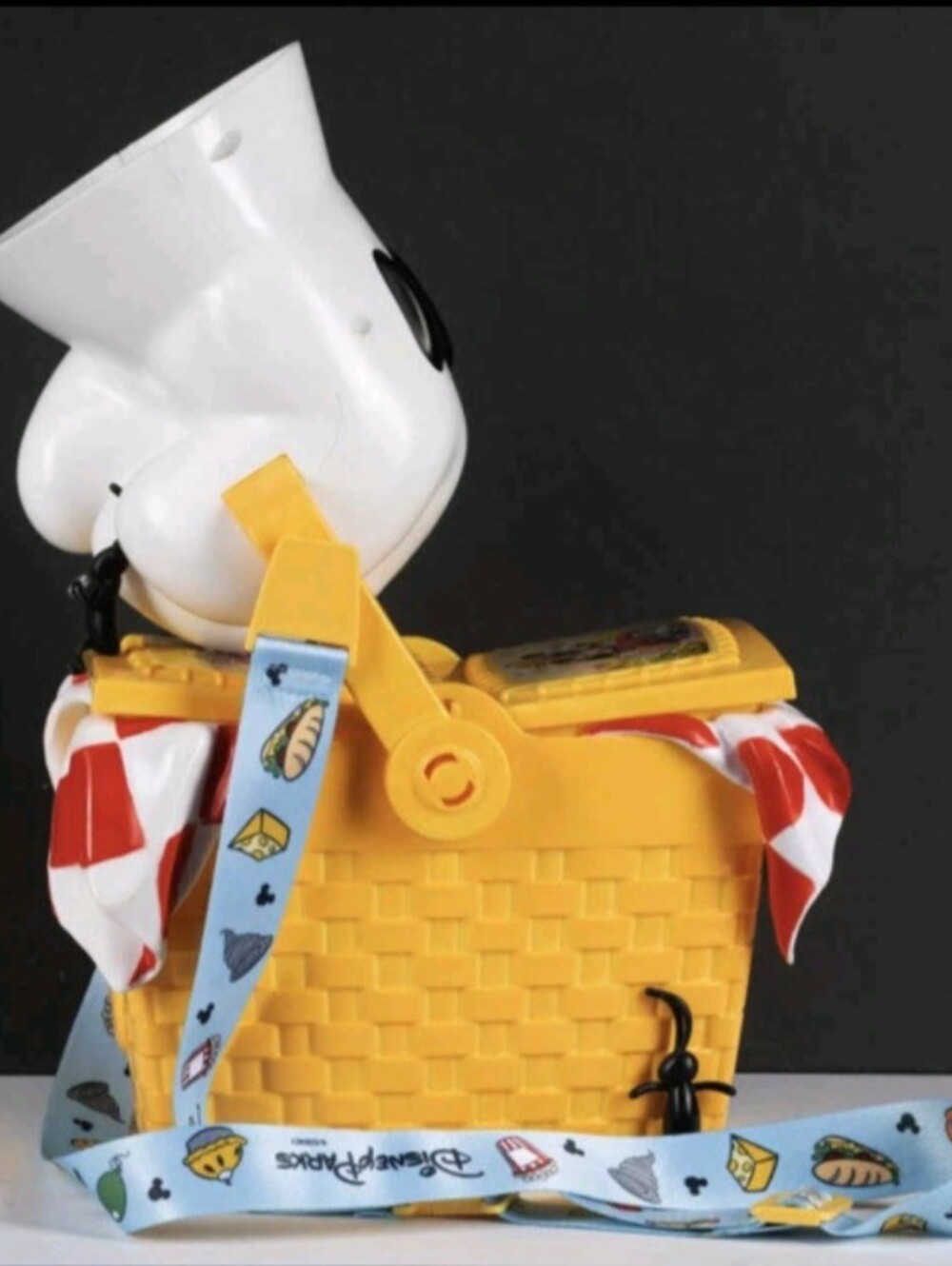 Disney Parks Runaway Railway Perfect Picnic Basket Popcorn Bucket